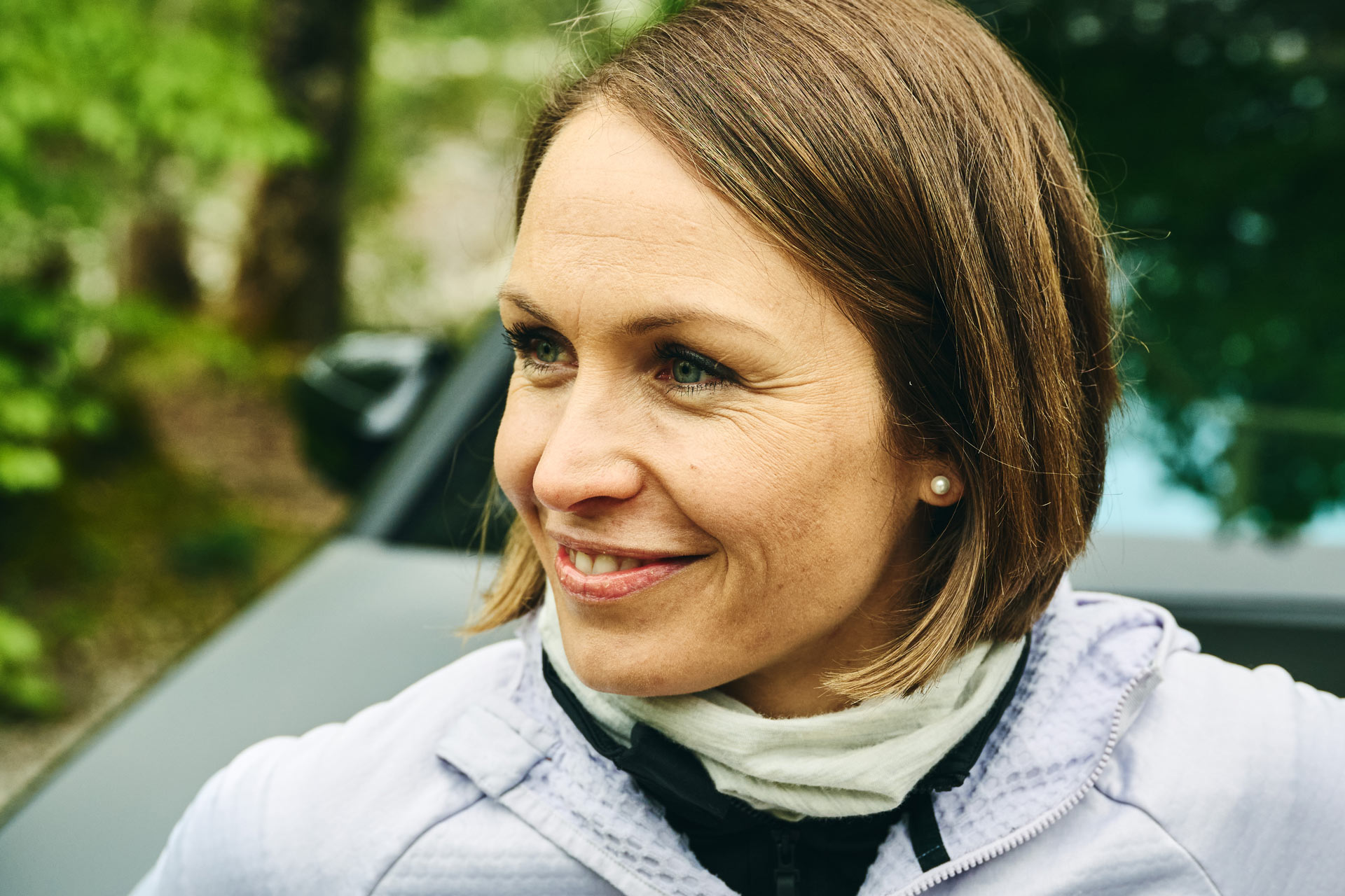 Magdalena Neuner Sommerportrait als BMW Markenbotschafterin