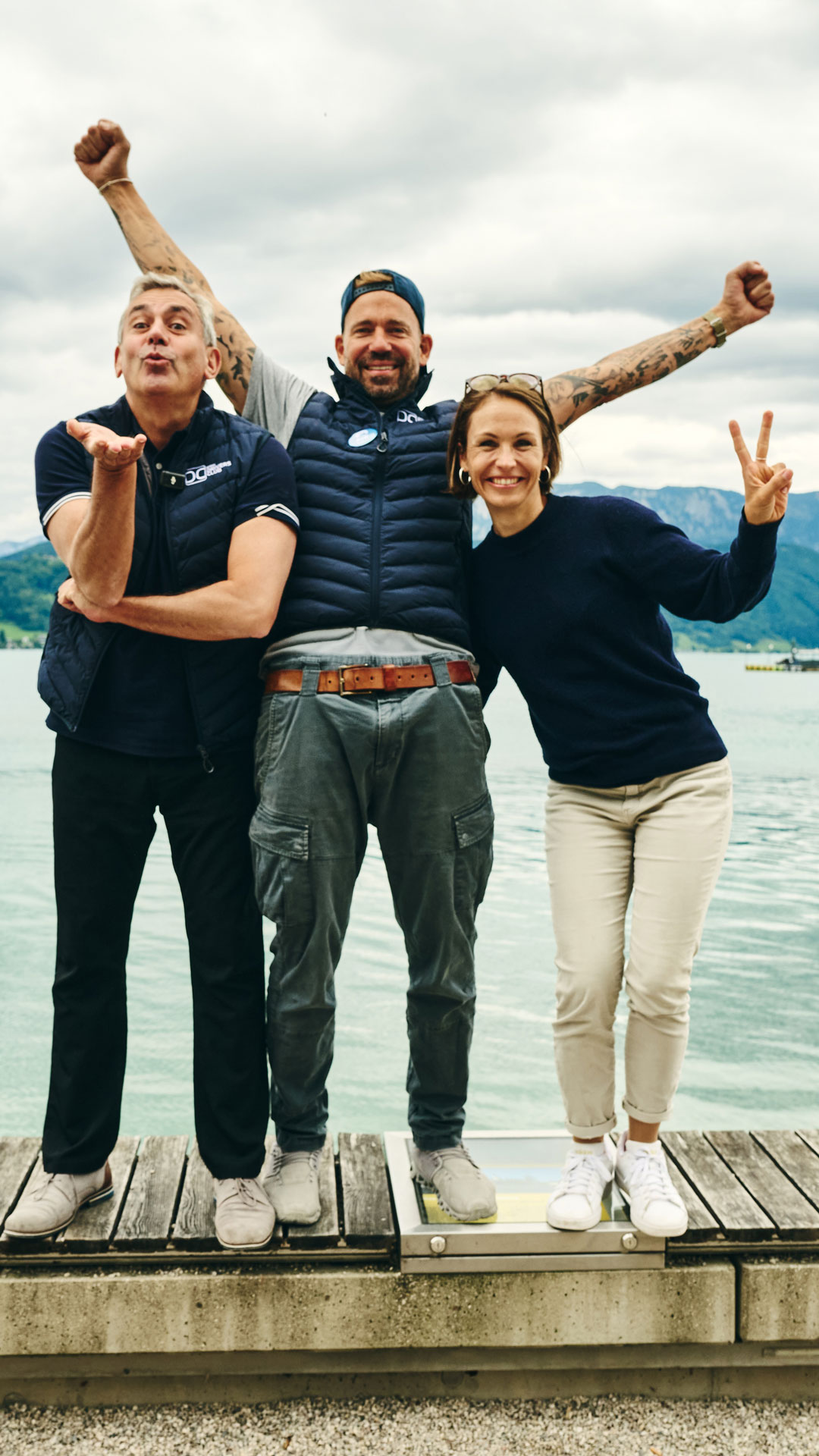 Die Champs sind das Emotions-Trio