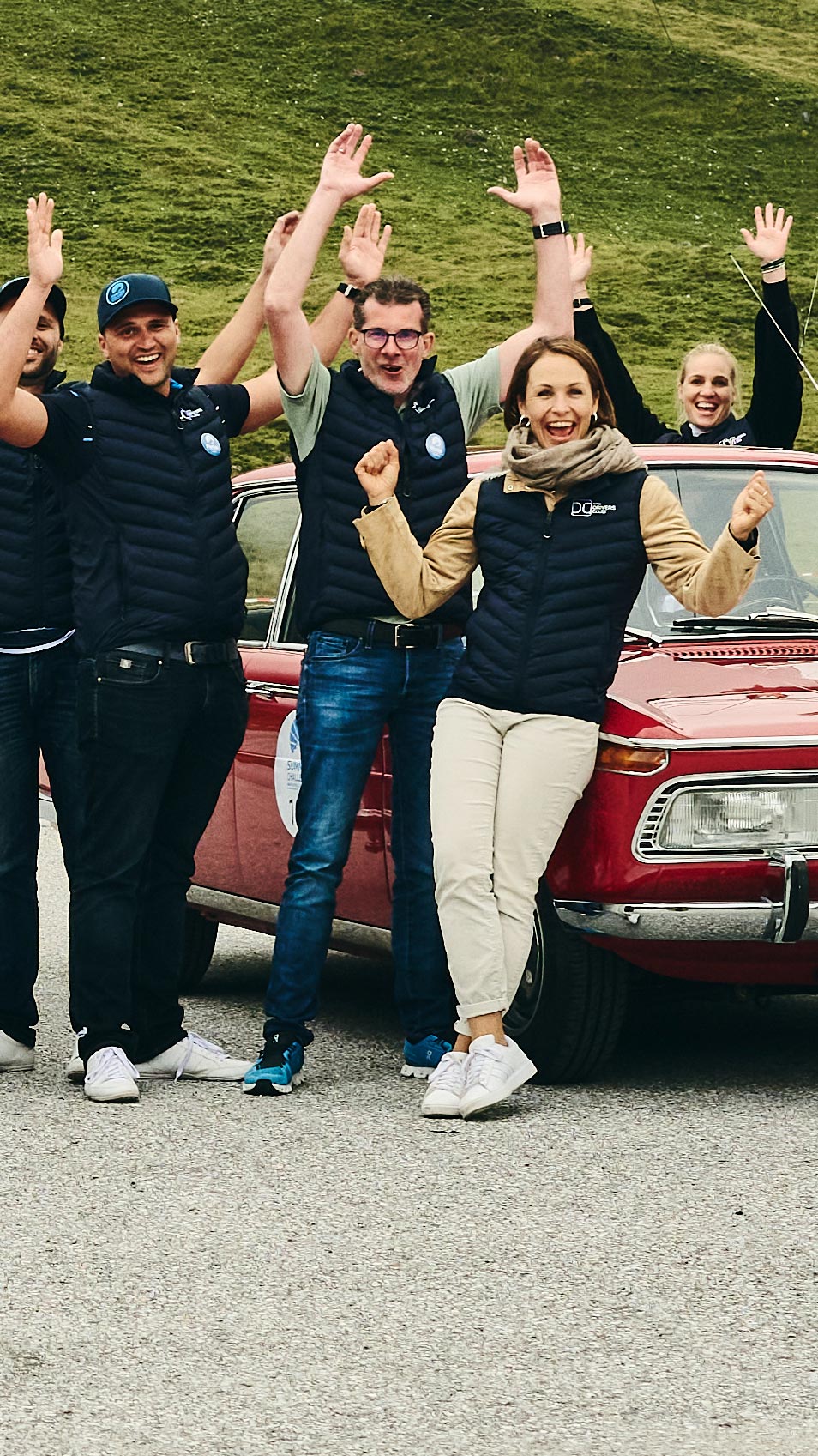 Header Events - Teilnehmer der Classic Rallye 2025 mit Magdalena Neuner